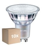 Flerpack 10x Philips MASTER Value LED Spot GU10 PAR16 3.7W 380lm 36D - 940 Kallvit | Bästa Färgåtergivning - Dimbar - Ersättare 50W