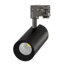 Noxion LED Sp&aring;rbelysning 3-Fas Ecowhite Aluminium Svart 30W 3210lm 36D - 840 Kallvit | UGR <19