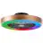 Brilliant Slimline Takfläkt Plast Metall Svart Guld 36W 4700lm - 830-865 CCT+RGB | 490mm - Fjärrkontroll Dimbar