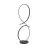 Eglo Golvlampa Serpins Aluminium Stål Svart 20W 2500lm - 830 Varm Vit | IP20