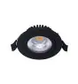 Noxion LED Lutningsbar Slim Spot Svart Runda 5W 550lm 60D - 940 Kallvit | 85mm - IP54 - Dimbar - Bästa Färgåtergivning