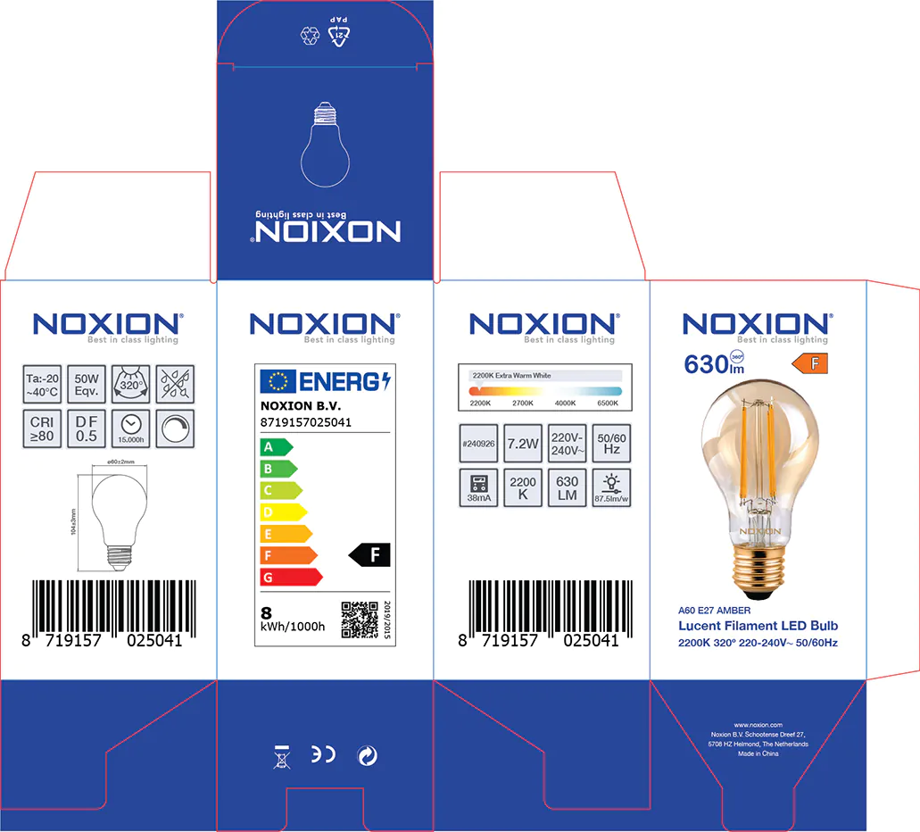 Noxion f&ouml;rpackning symboler